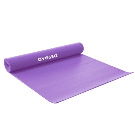 6 mm Pilates Minderi & Yoga Mat Mor